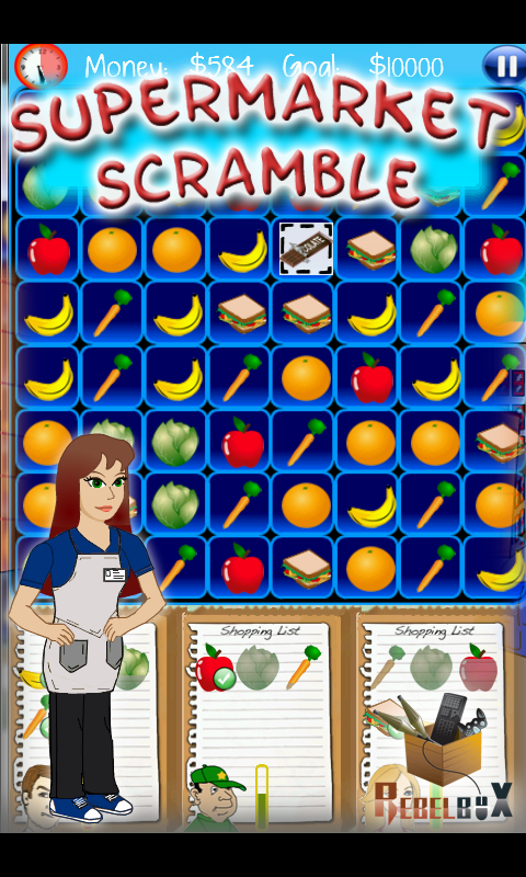 Legacy Supermarket Scramble gameplay screenshot