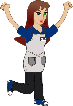 Samantha from Supermarket Scramble